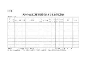 建设工程消防验收技术专家推荐汇总表.docx