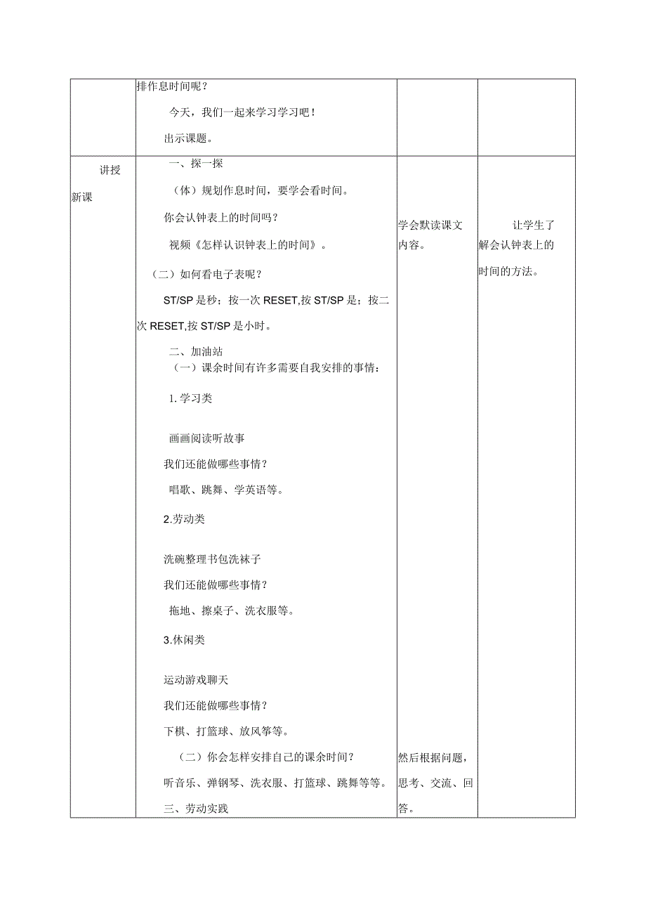 浙教版小学劳动一年级下册教案（附目录）.docx_第2页