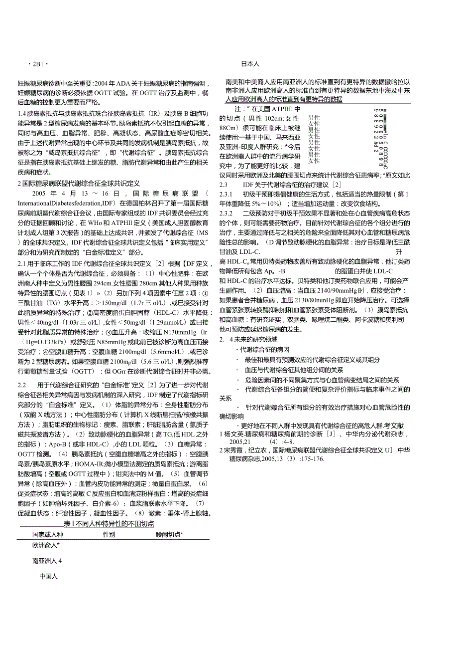 糖尿病与代谢综合征临床研究新概念.docx_第2页