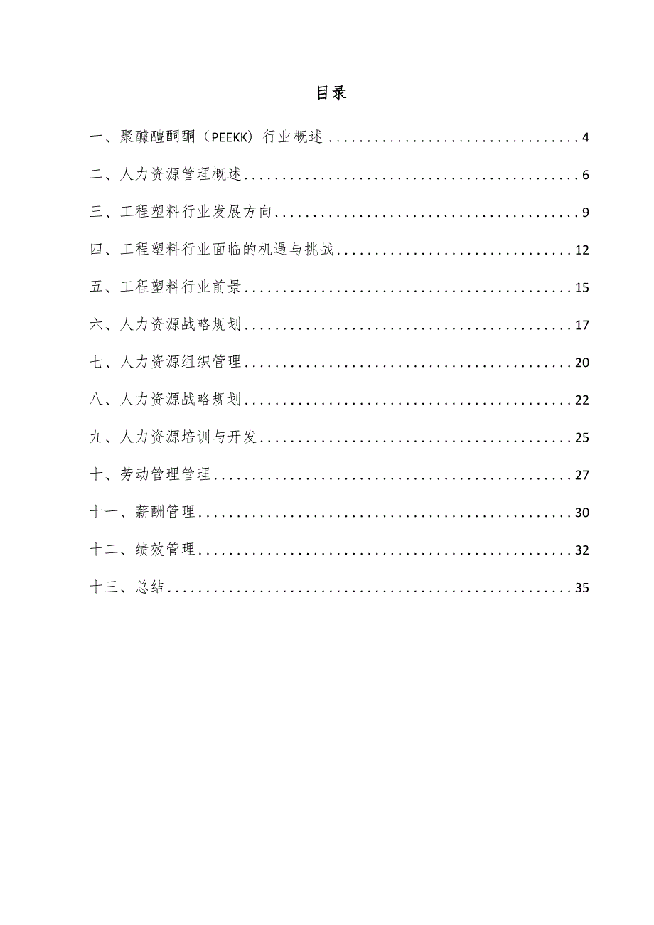 聚醚醚酮酮（PEEKK）项目人力资源管理方案.docx_第3页