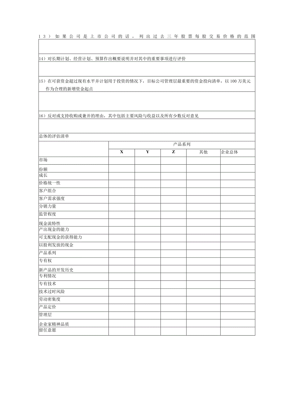 项目尽职调查提纲(完整版).docx_第2页