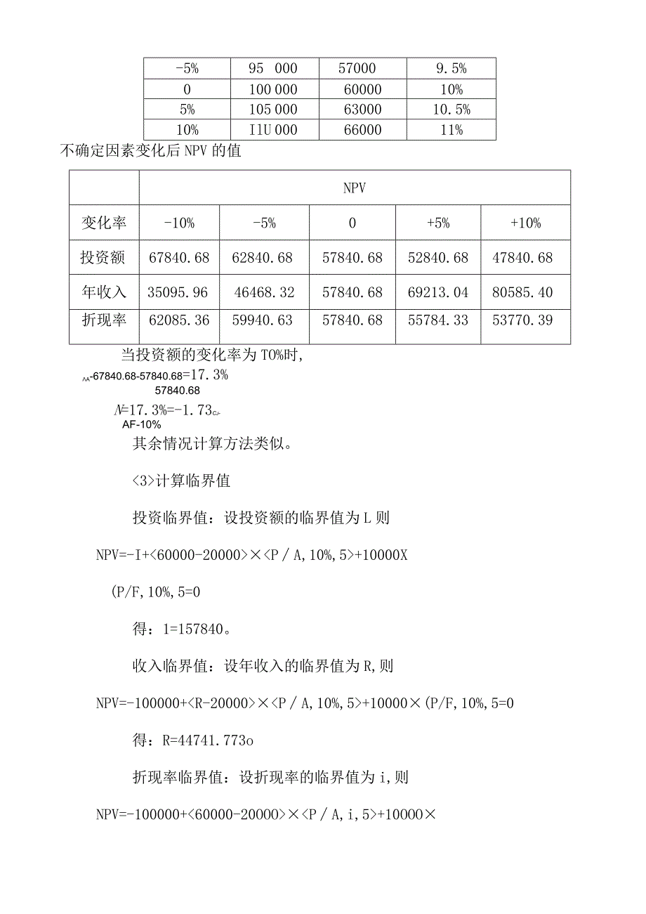 项目投资决策-敏感性分析.docx_第3页