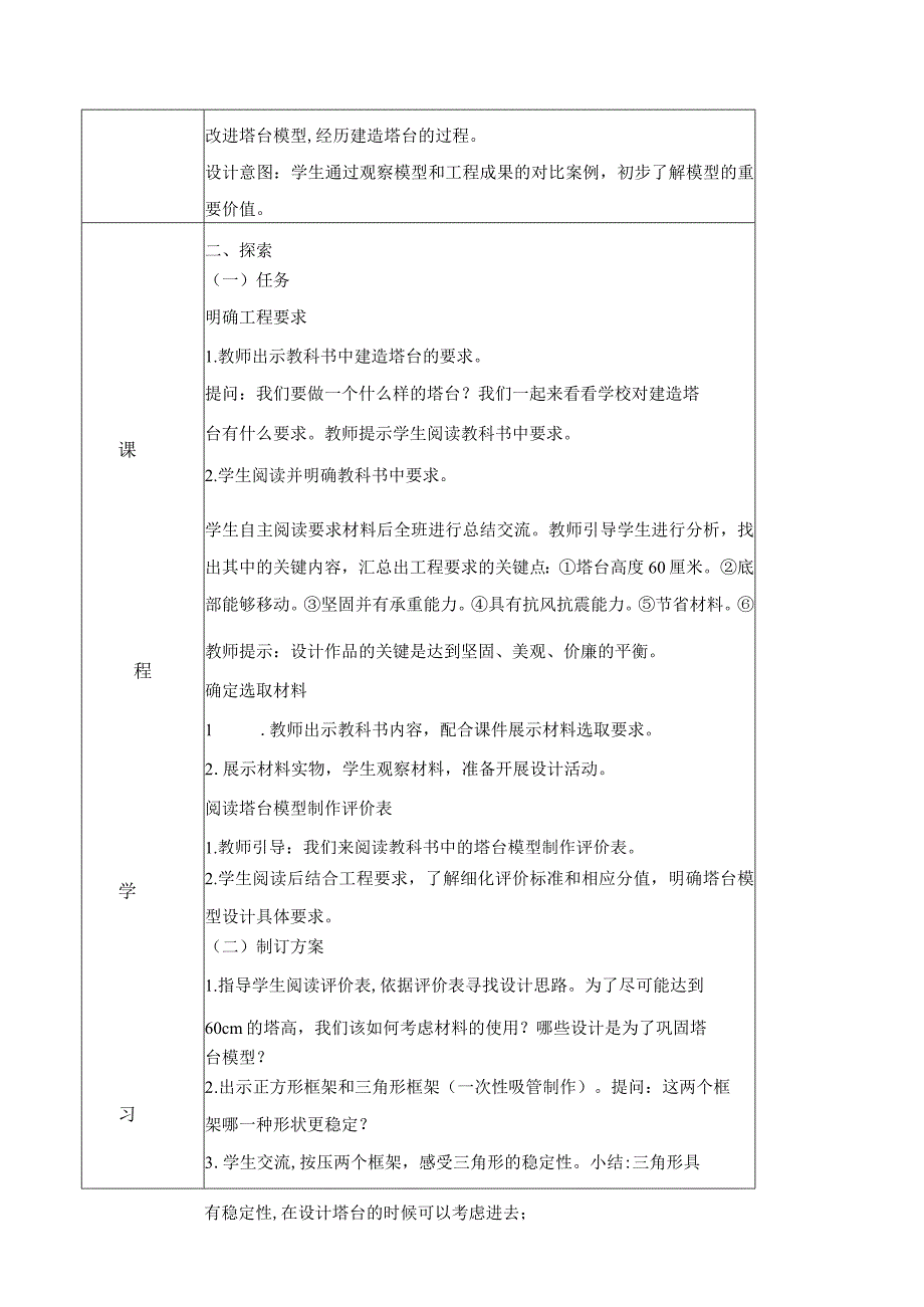 1-4设计塔台模型（教学设计）六年级科学下册（教科版）.docx_第2页