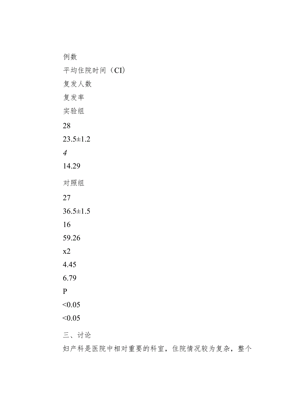 优质护理在妇产科疾病中和常规护理的效果对比研究.docx_第3页