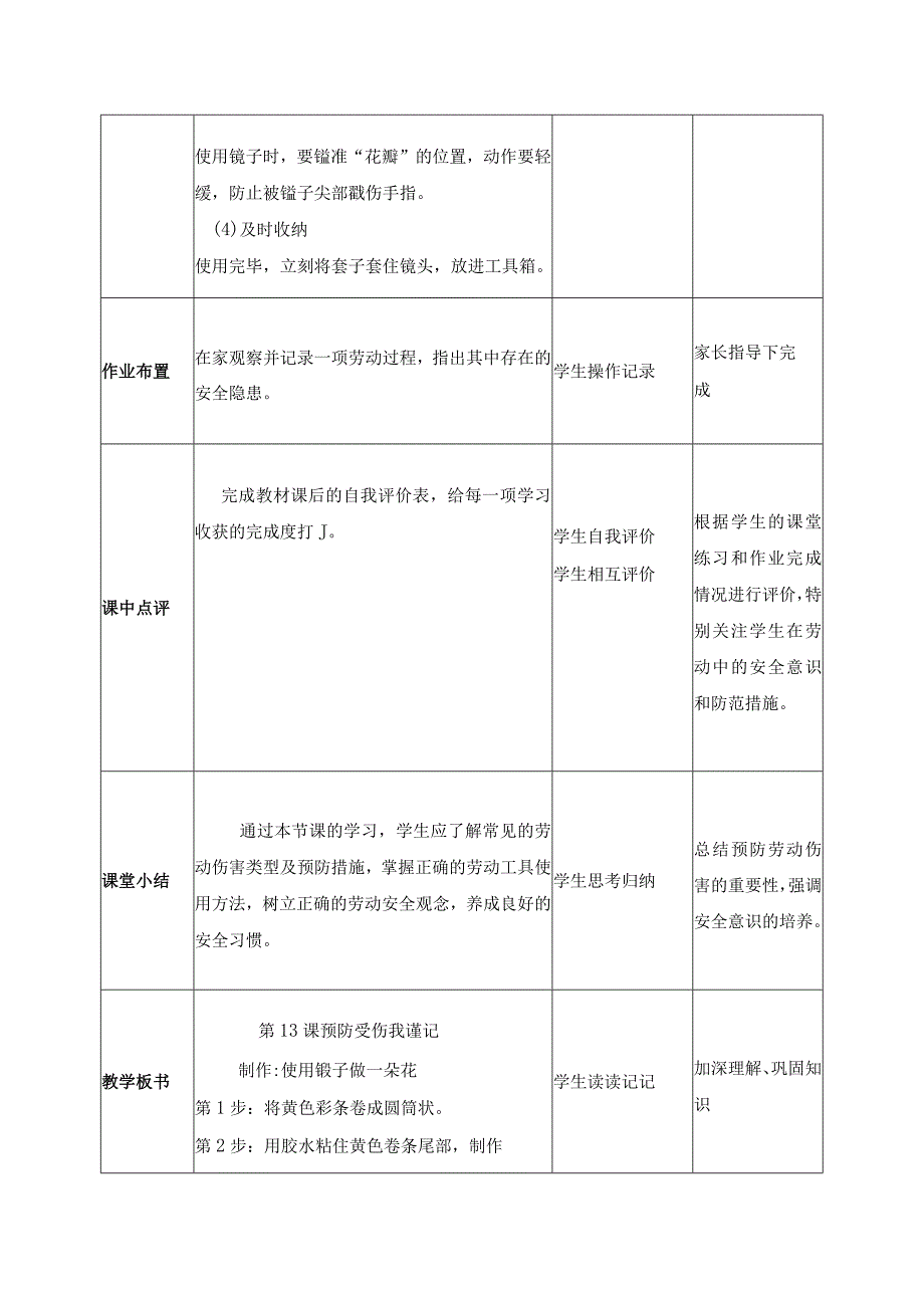 13-预防受伤我谨记三年级劳动下册（人民版）.docx_第3页