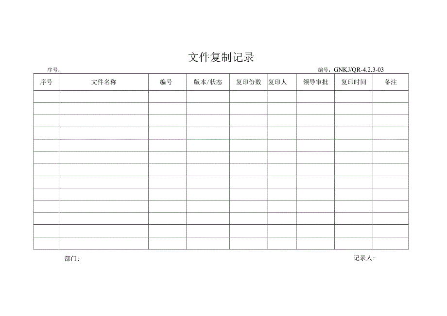 XX医疗器械企业质量手册表格(DOC82页).docx_第3页