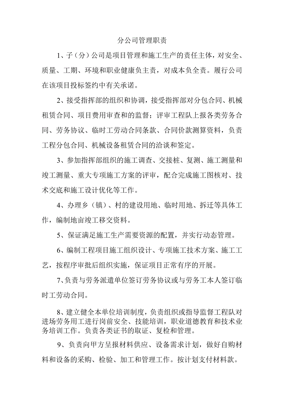 分公司管理职责.docx_第1页