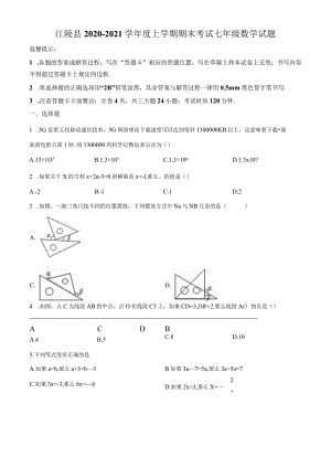 19.人教版·湖北省荆州市江陵县期末.docx