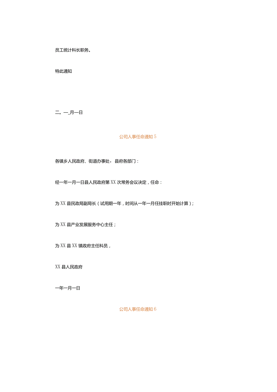 公司人事任命通知范文模板.docx_第3页