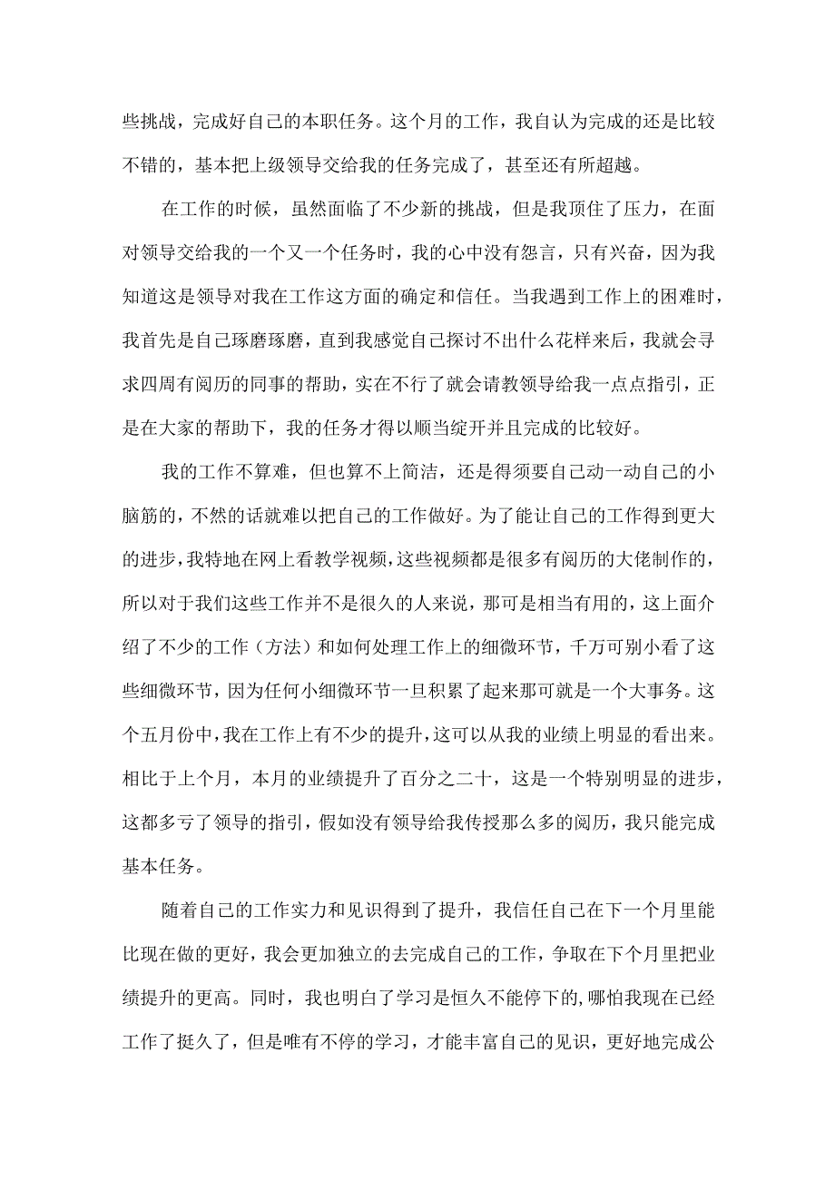 2024年5月个人总结汇报.docx_第3页