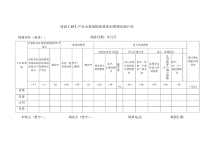 建设工程生产安全事故隐患排查治理情况统计表.docx