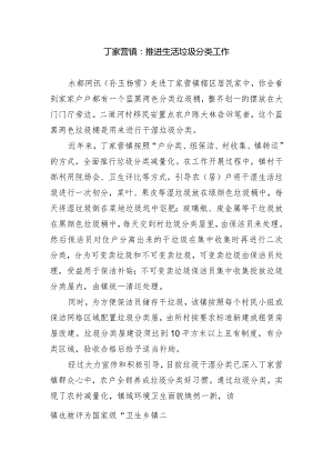 丁家营镇垃圾分类.docx