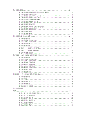 XX木业有限企业培训制度范文.docx