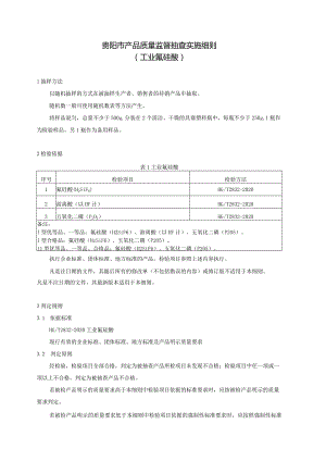 55.贵阳市产品质量监督抽查实施细则（工业氟硅酸）.docx