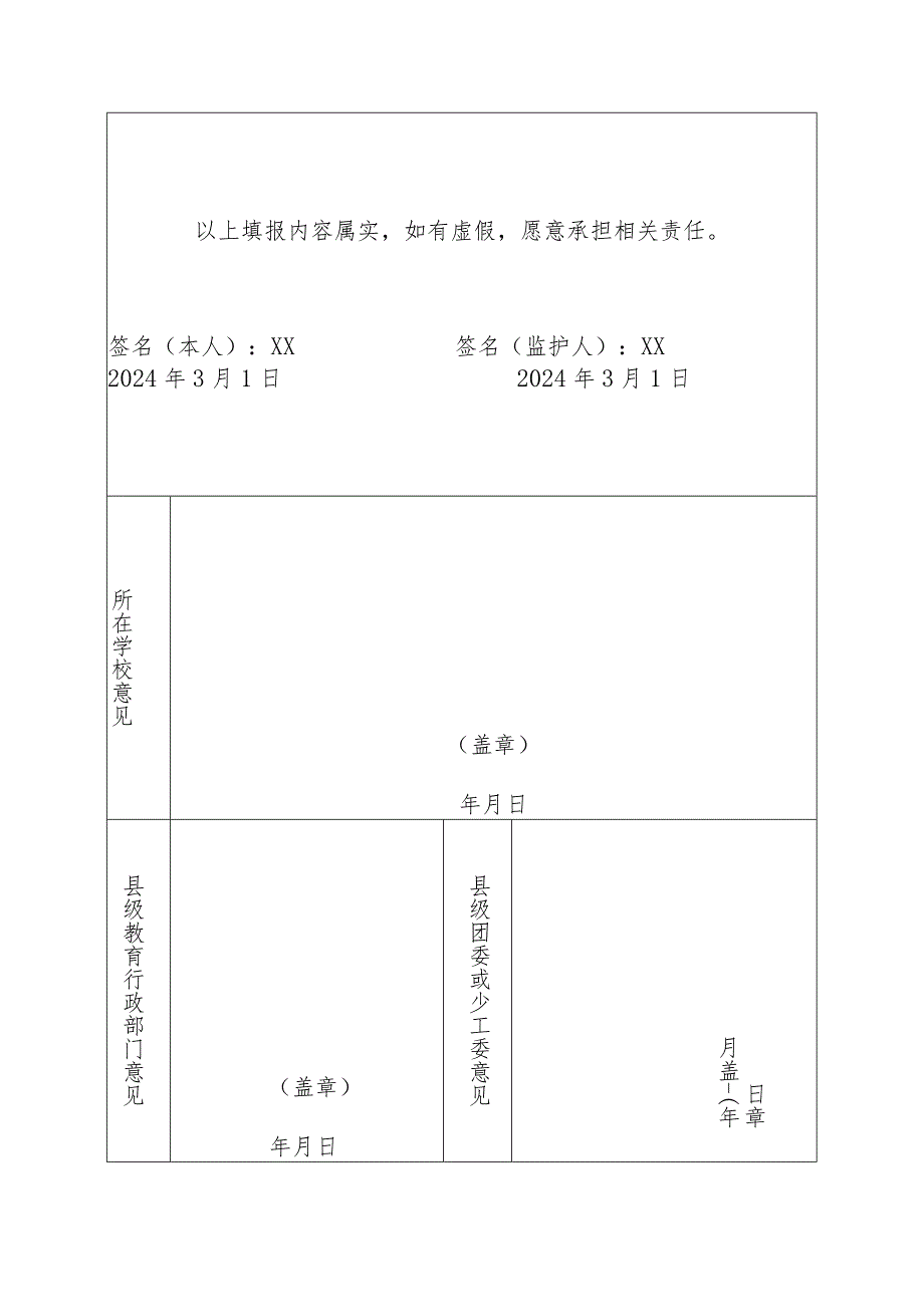 2023年度莆田市红领巾奖章三星章候选个人推荐表.docx_第2页