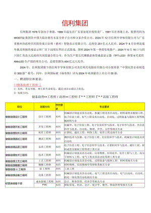 2024届-信利集团校招简章.docx