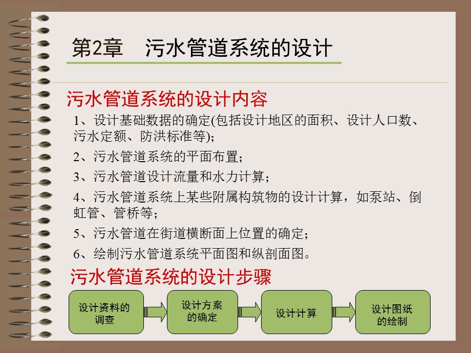 污水管道系统的设计讲义讲稿(PPT).ppt_第1页