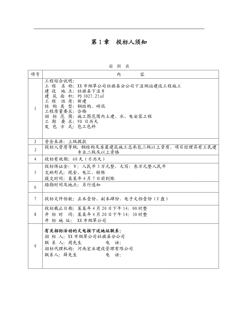 XX市烟草公司烟站建设工程施工招标文件.doc_第2页