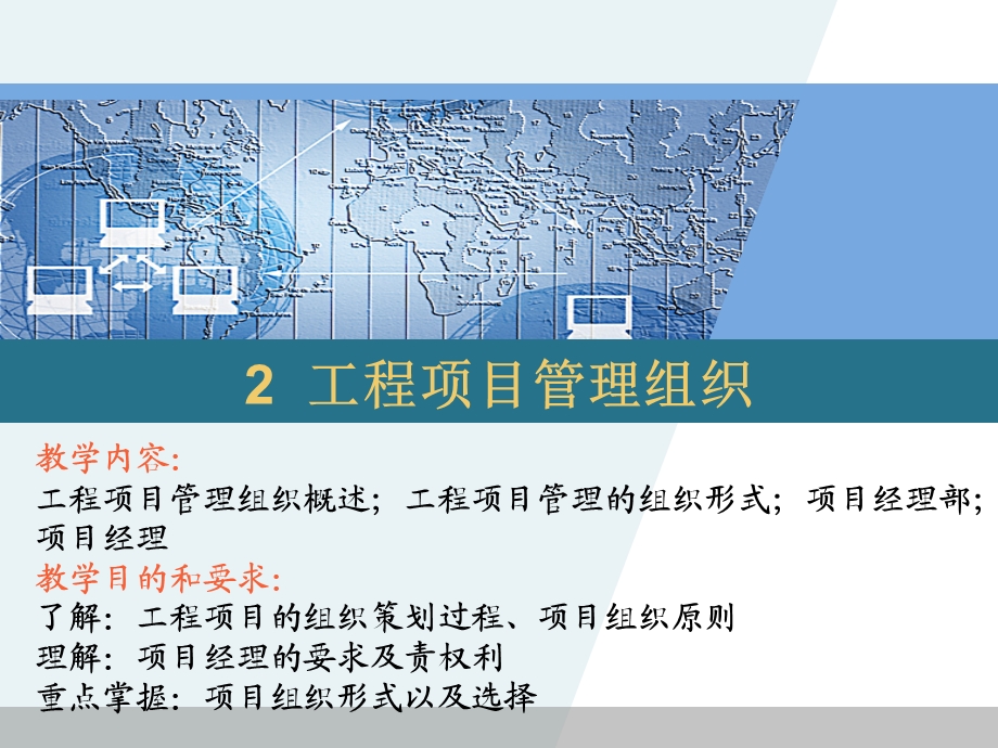 工程项目管理组织讲义.ppt_第1页