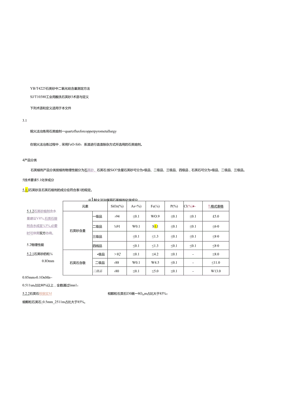 《铜火法冶炼用石英熔剂》.docx_第3页