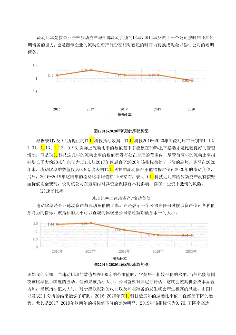 【《TCL科技偿债能力存在的问题及完善对策研究》7800字（论文）】.docx_第3页