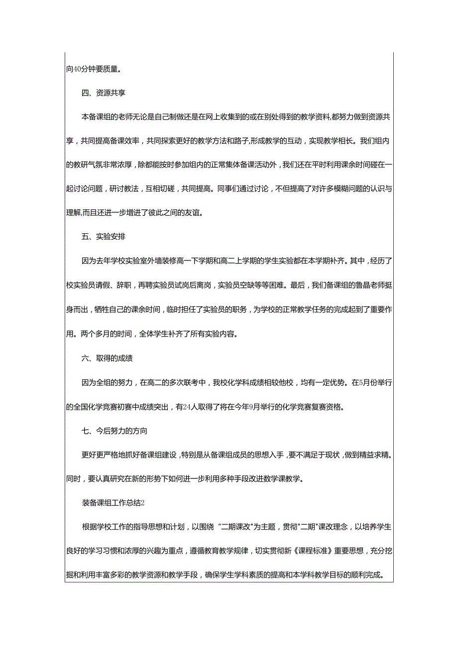 2024年学期备课组工作总结.docx_第2页