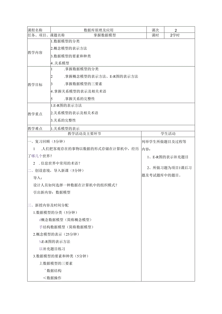 MySQL数据库原理及应用教学教案.docx_第3页