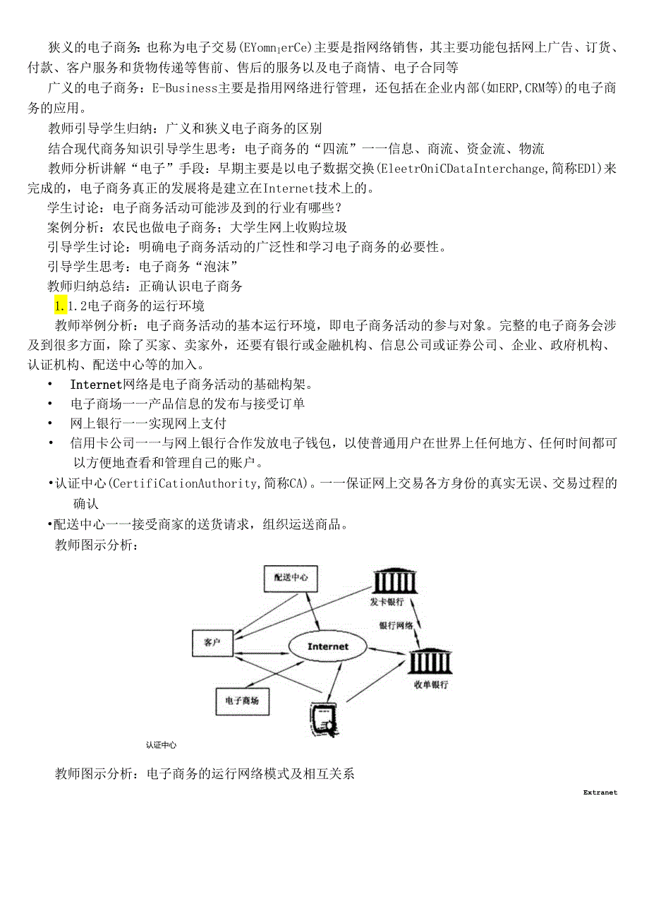 电子商务基础教案-尚建成高等教育出版社004年第二版.docx_第2页