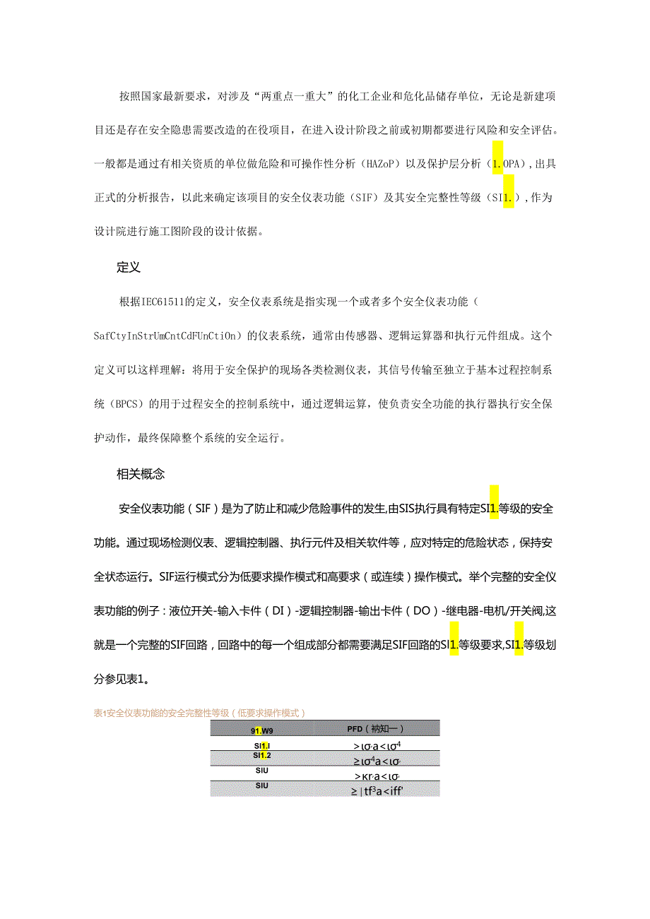 SIS 设计改造：碳五深加工装置及其罐区的安全仪表系统的设计与应用.docx_第1页