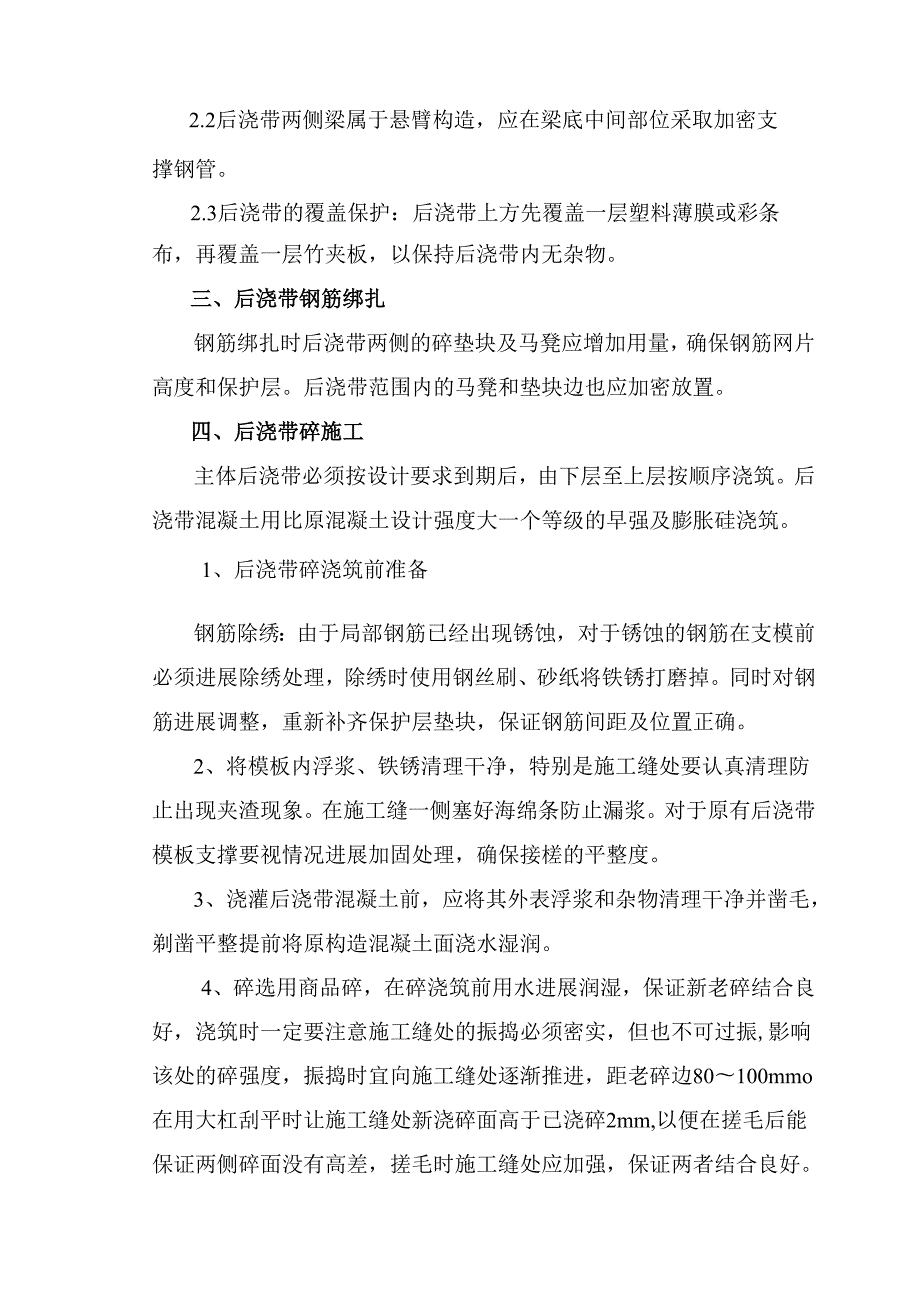 车库后浇带专项施工方案.docx_第2页