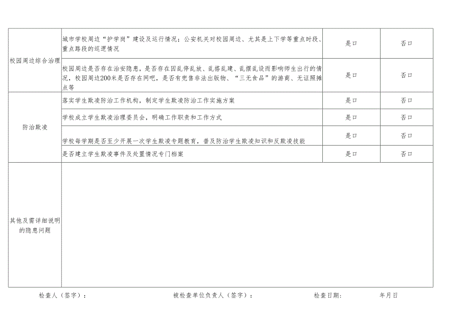 东安县校园安全专项排查(检查)表.docx_第3页