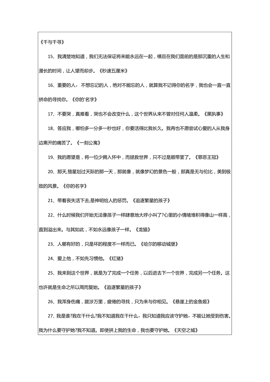 2024年动漫浪漫语录.docx_第2页