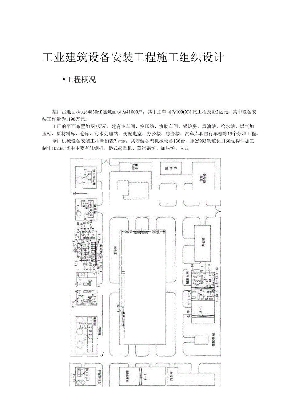 4万平米工业厂房施工组织设计.docx_第2页