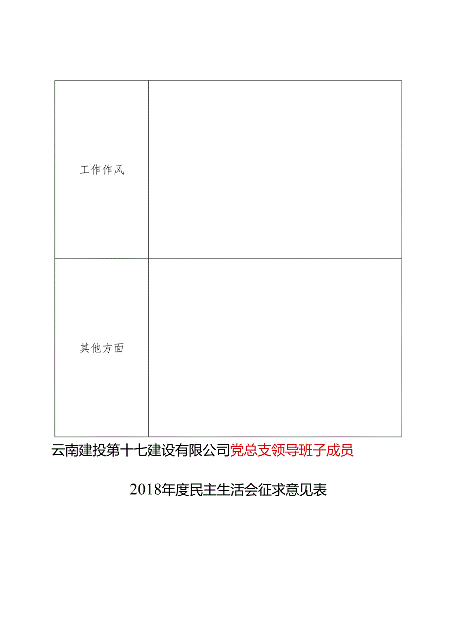 2018年度民主生活会征求意见.docx_第3页