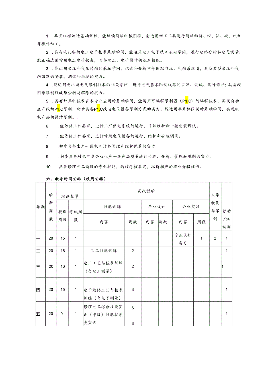 39电气自动化技术专业人才培养方案.docx_第2页