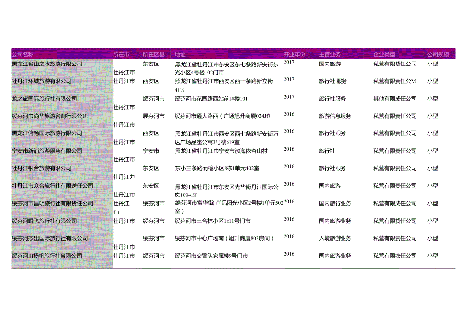 爱民区旅游服务公司名录2018版113家.docx_第3页