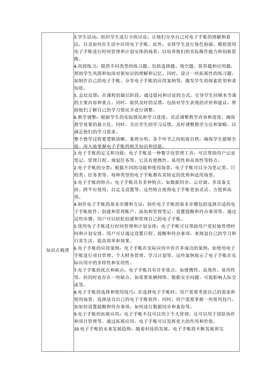 项目一《_任务三_制作电子手账》教学设计2024-2025学年初中劳动技术浙教版七年级上册.docx_第3页