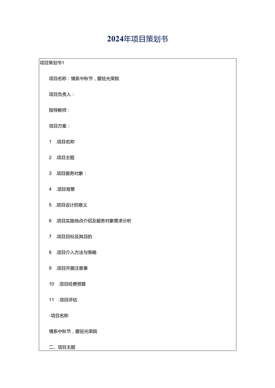 2024年项目策划书.docx_第1页