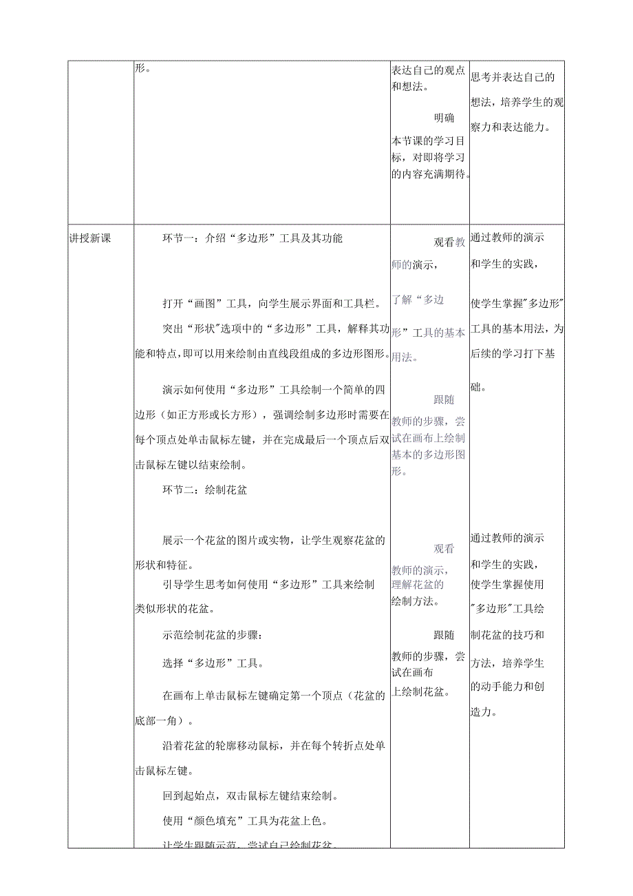 第13课 画多边形 教案2 三上信息科技黔教版.docx_第2页