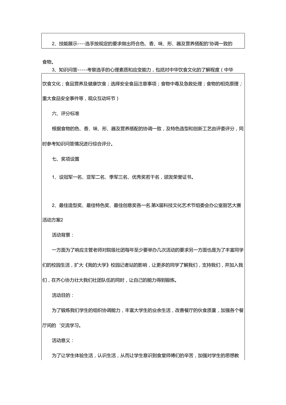 2024年厨艺大赛活动方案.docx_第2页