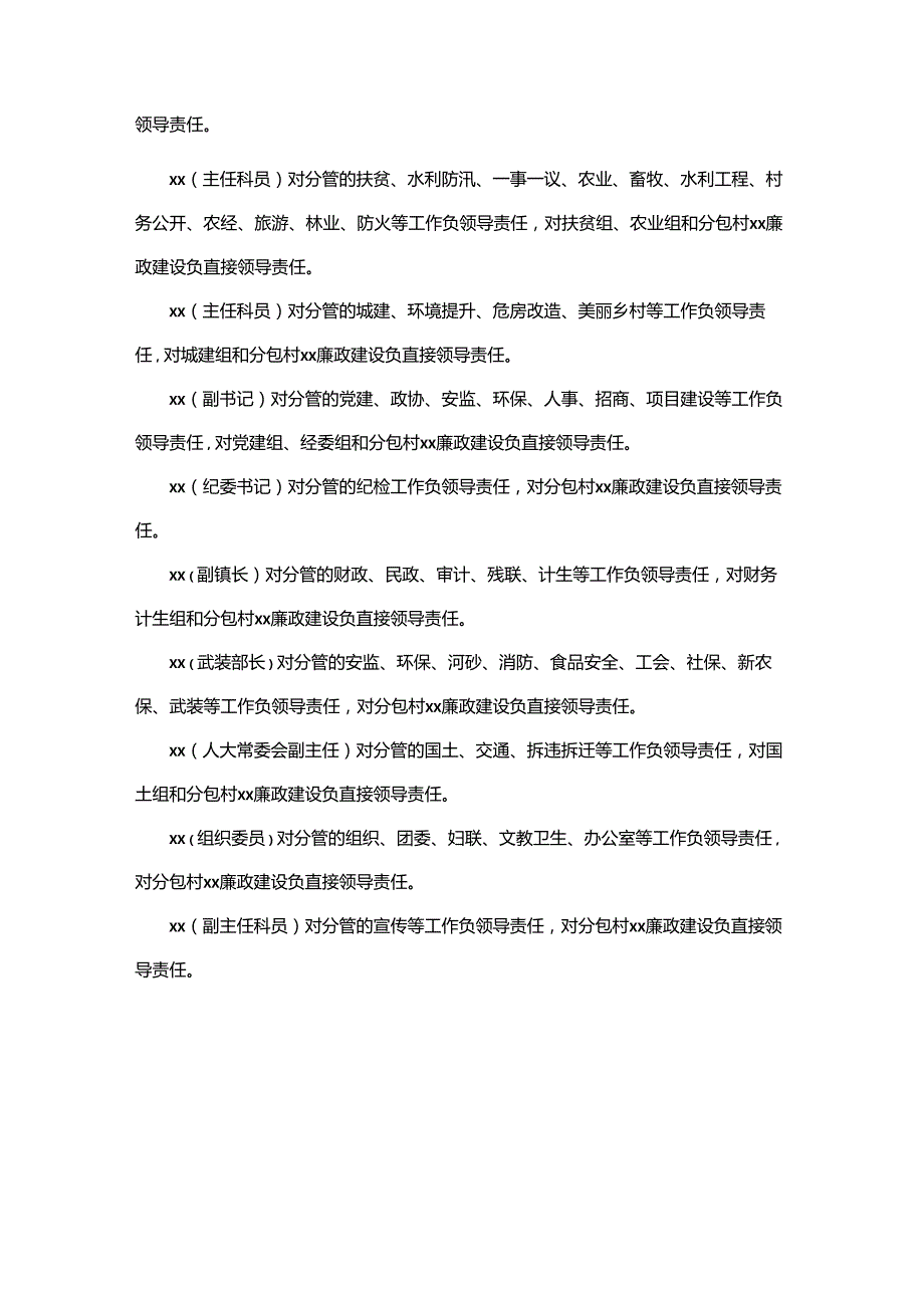 一岗双责履职情况材料清单.docx_第2页