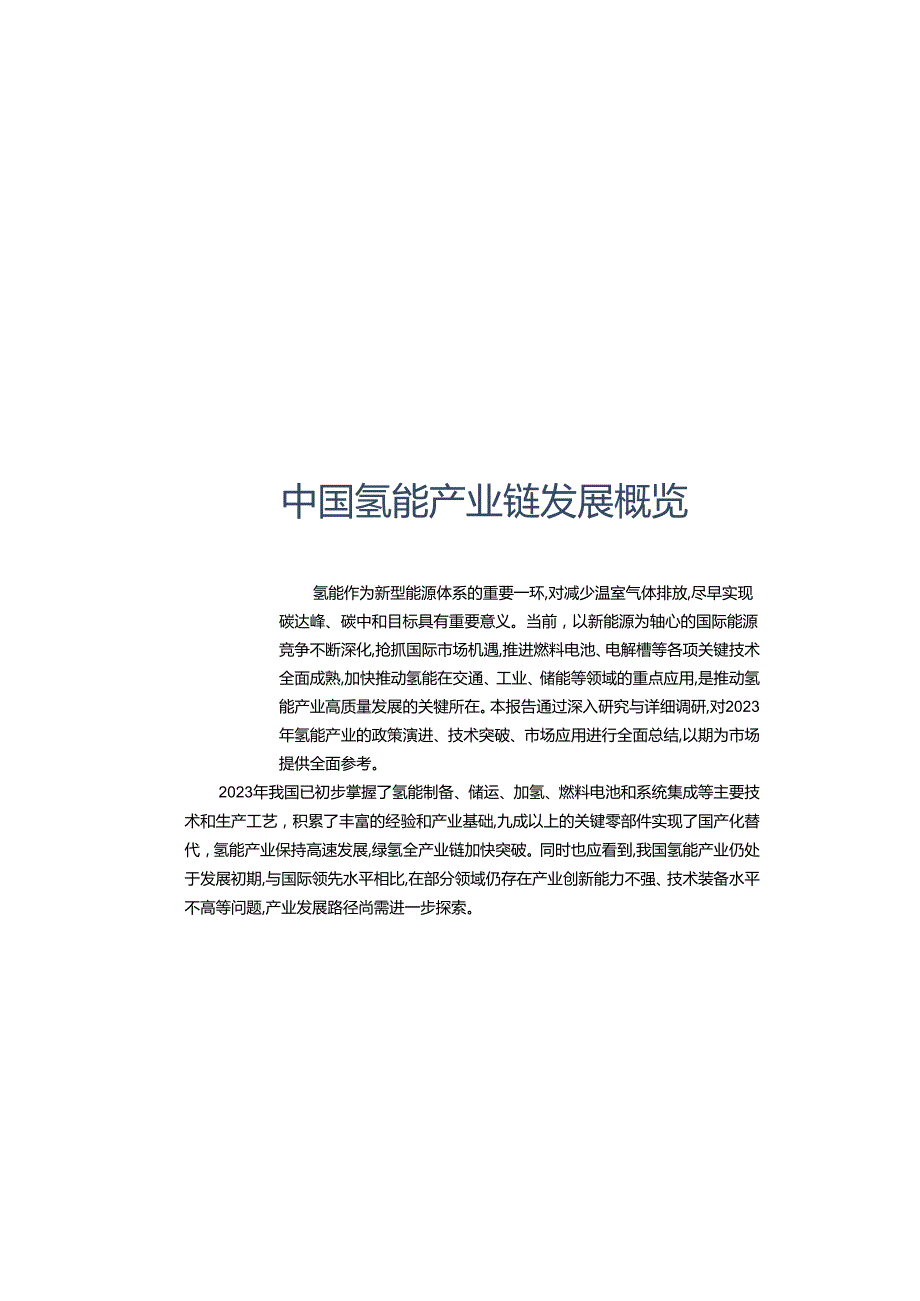 中国氢能产业发展报告2024 -推动绿氢制储输用一体化发展.docx_第3页