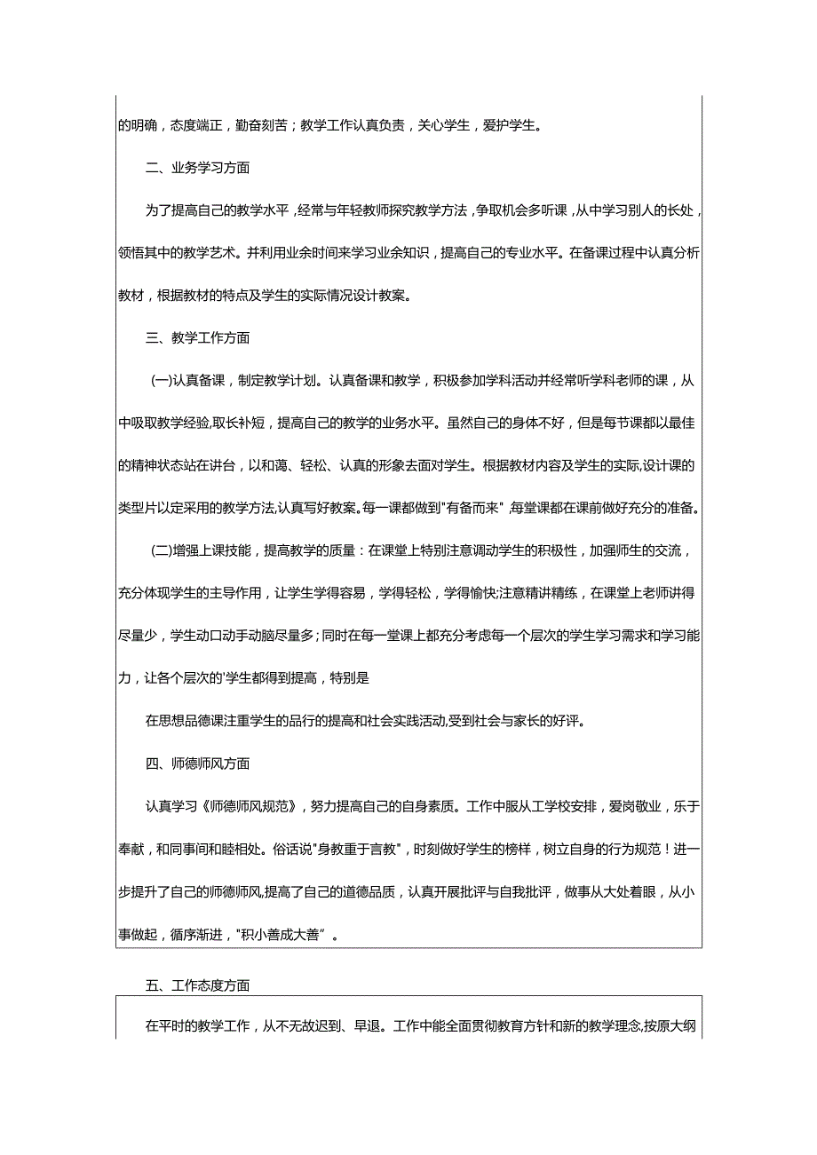 2024年小学新教师述职报告.docx_第2页