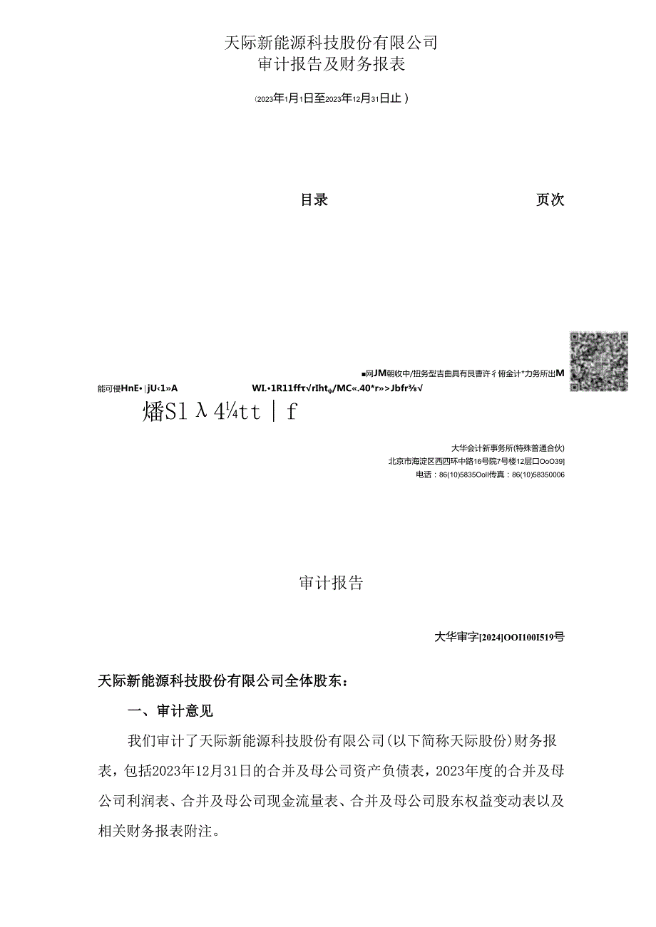 天际股份：2023年年度审计报告.docx_第3页