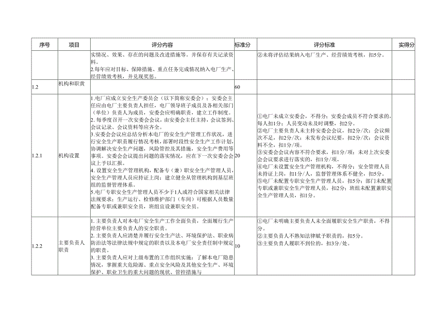 2024水力发电企业安全生产标准化达标评级标准.docx_第2页