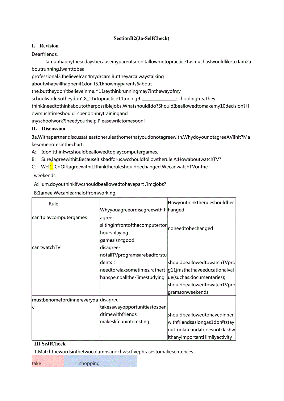 Unit7Section B 2 (3a-Self Check)教案.docx_第1页