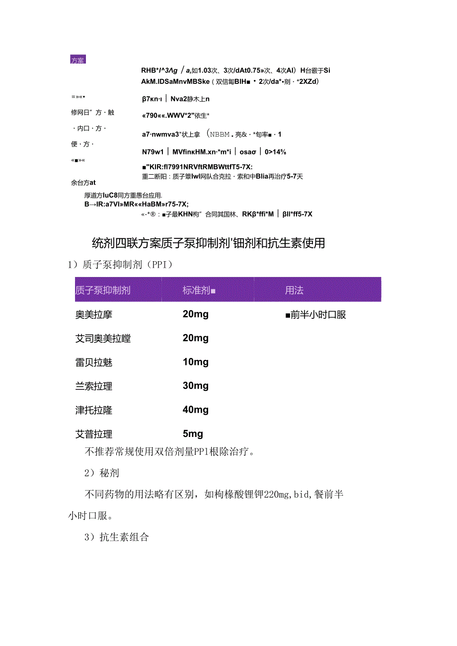 临床儿童幽门螺杆菌感染剂量调整、根除治疗指征、方案及治疗效果评估.docx_第2页