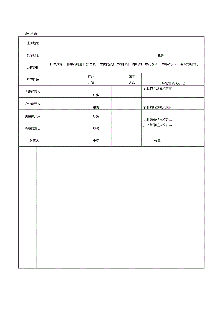 Eudwyir零售药店药品经营质量管理规范认证申请书及-附表.docx_第3页