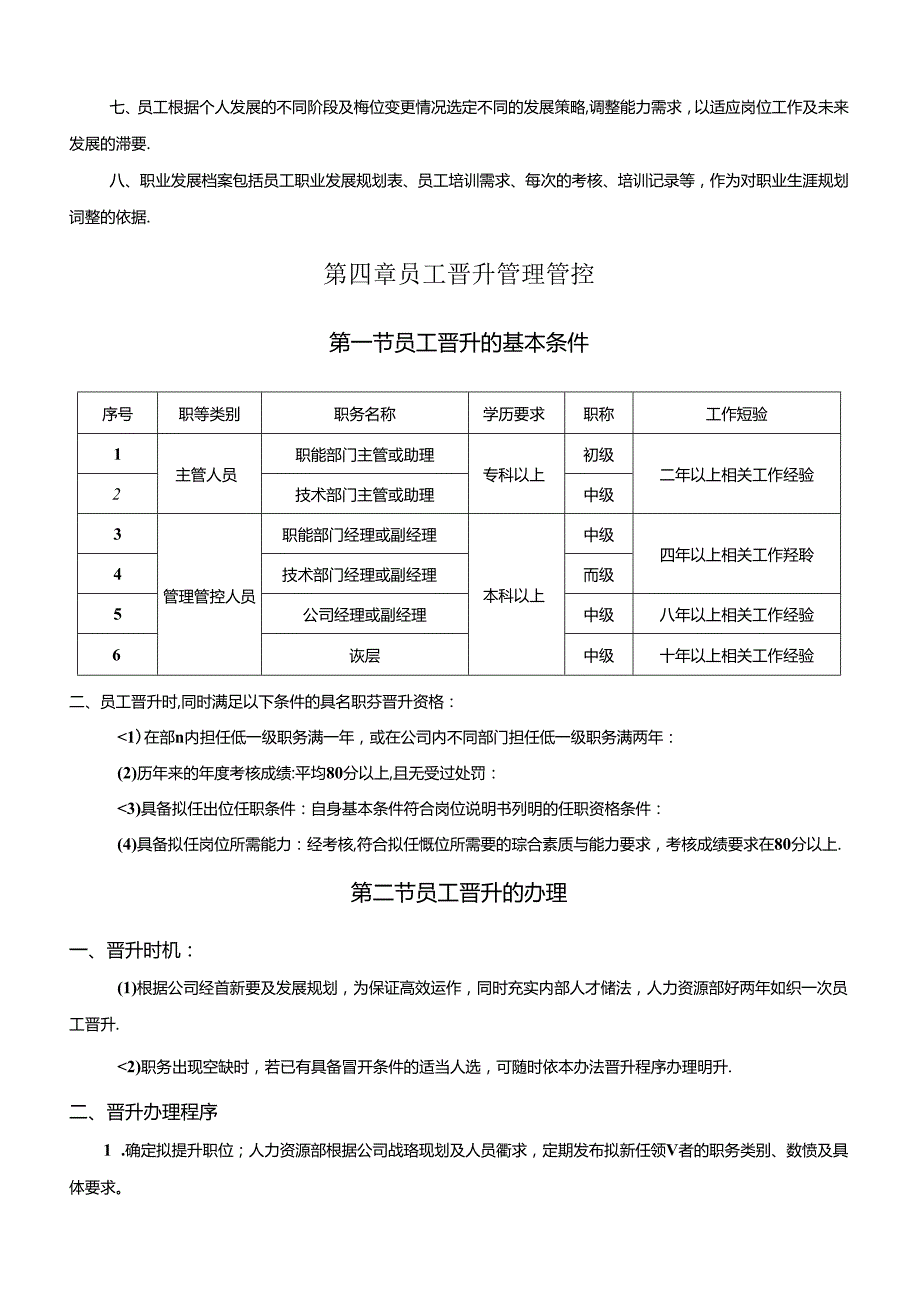 某集团公司员工晋升管理制度.docx_第3页