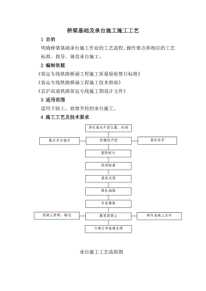 桥梁基础及承台施工工艺.doc